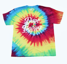 Load image into Gallery viewer, Dope Flavors Glow in the Dark Tie Dye T-Shirt

